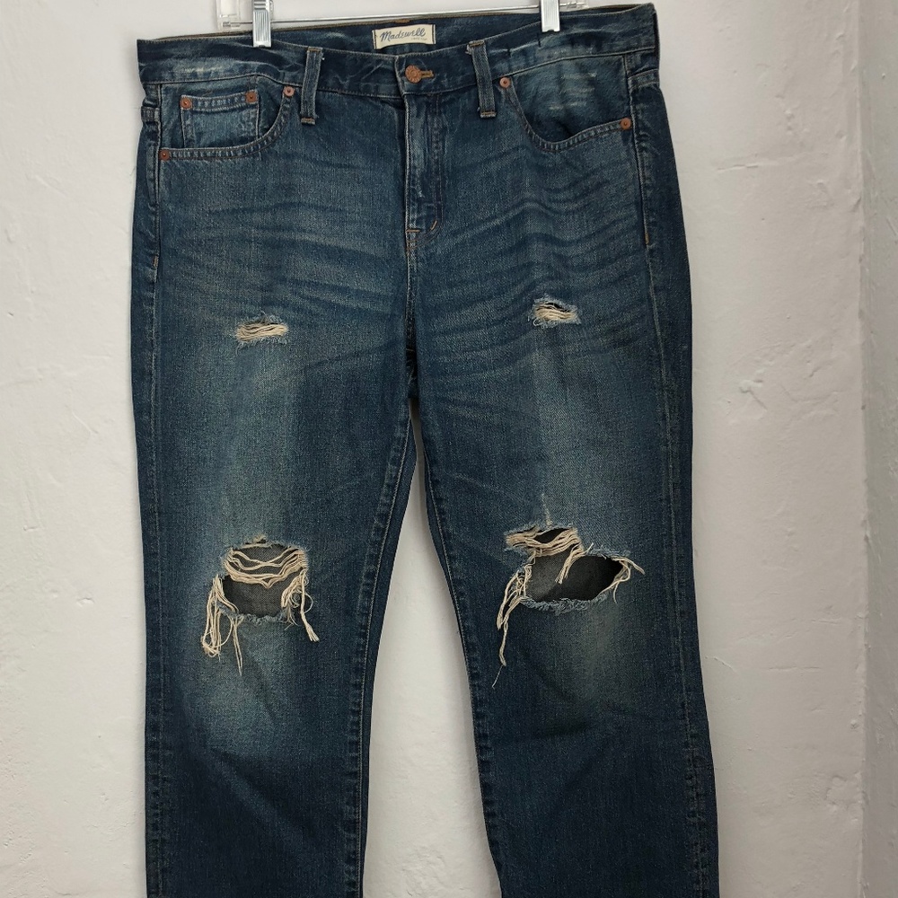 Madewell Distressed Boy Jean